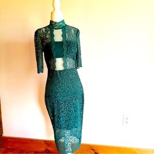 Express Dress in Gorgeous Green